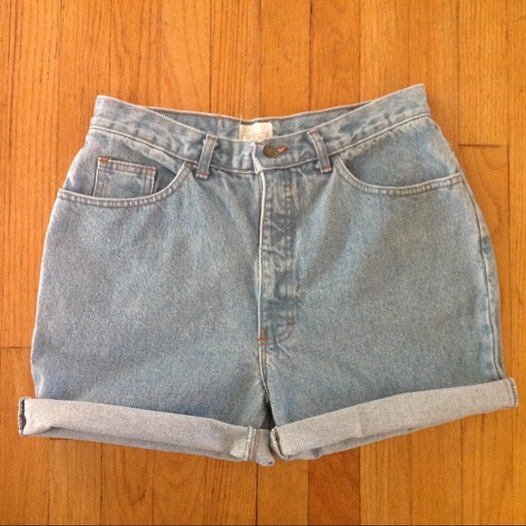 Vintage Pants - 80s/90s MODA INT'L high waisted mom shorts